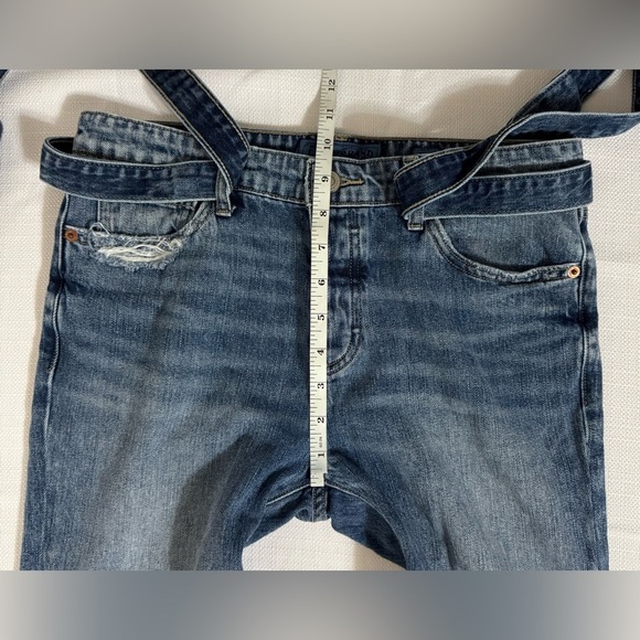 Lucky Brand Sienna Slim Boyfriend Jeans Patchwork Distressed  Size 2/26 - Picture 12 of 16